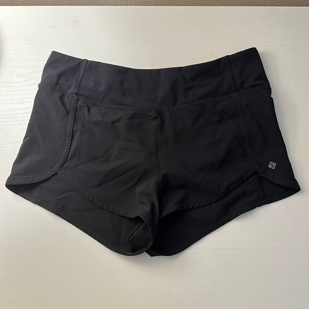 Antonio Melani black athletic shorts size XS